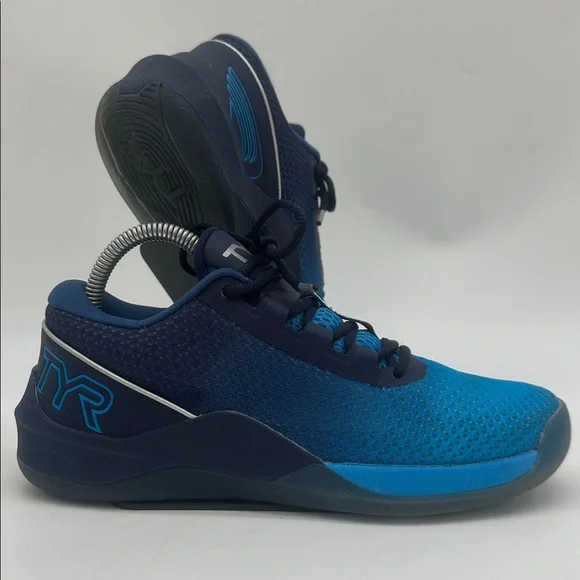 TYR CXT-2 WZA Unisex Wodapalooza Blue Lace Up Workout Shoes Women Size 7 Men 5.5 - Picture 5 of 16